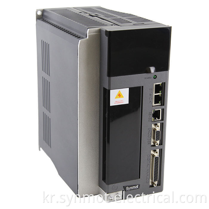 Synmot Modbus EtherCat CANopen AC 220V 1KW 서보 모터 및 자동화 서보 드라이브 용 서보 드라이버 드라이브